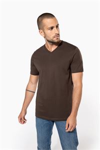 T-SHIRT UOMO MANICA CORTA SCOLLO A V